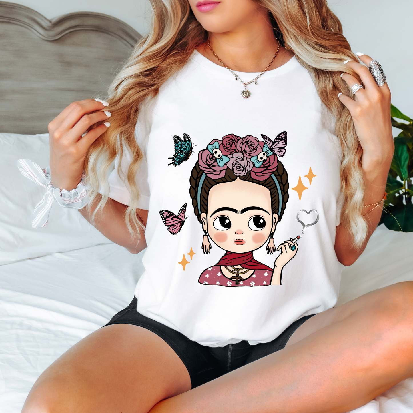 DTF Textil 522 Frida Kahlo