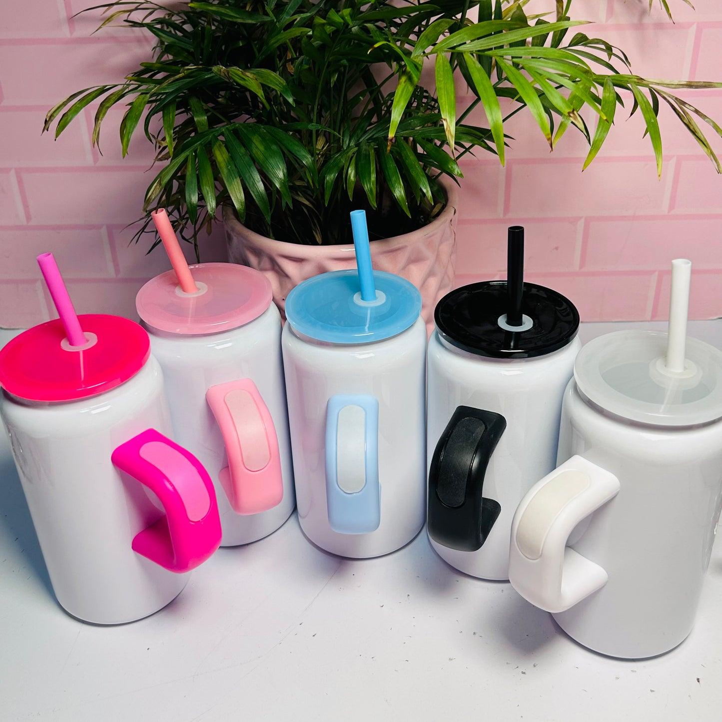 Paquete Vaso Termo tipo lata Acero (5 pz)