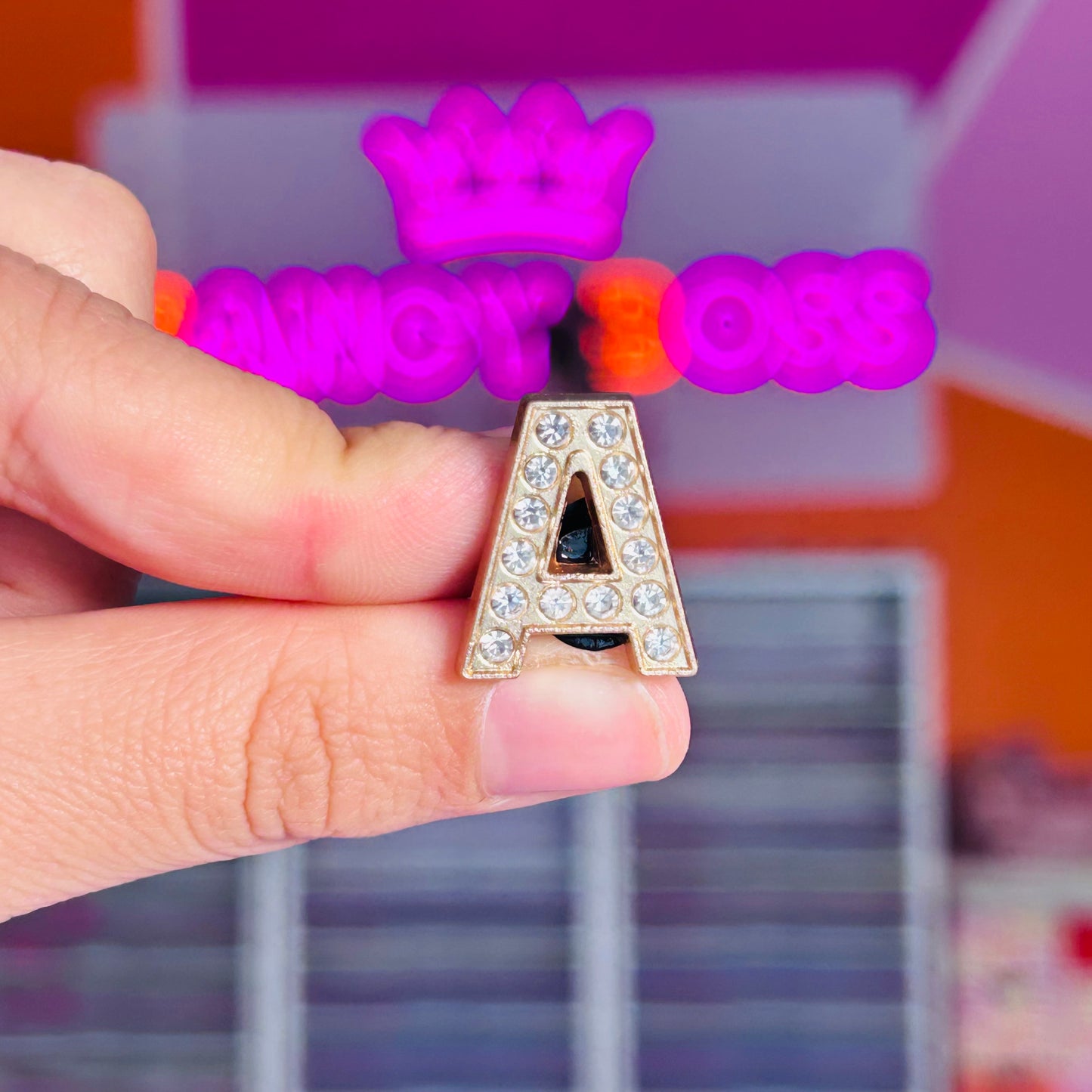 Charms Metal abecedario 58
