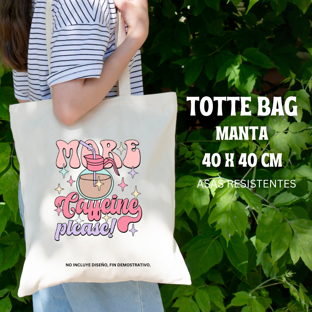 Set Tote Bag Manta 10 pzaz