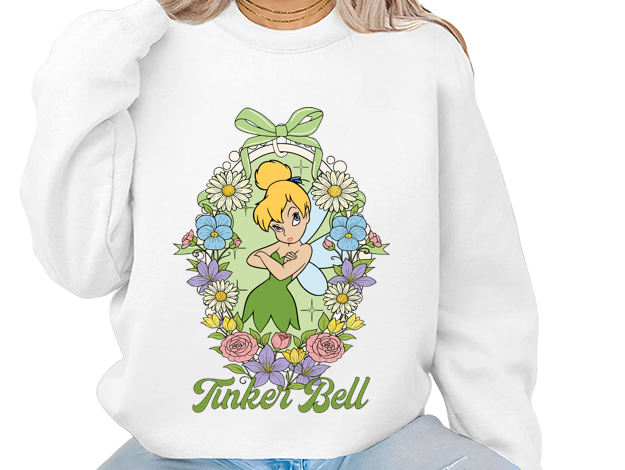DTF Textil 25 Disney. Tinker Bell