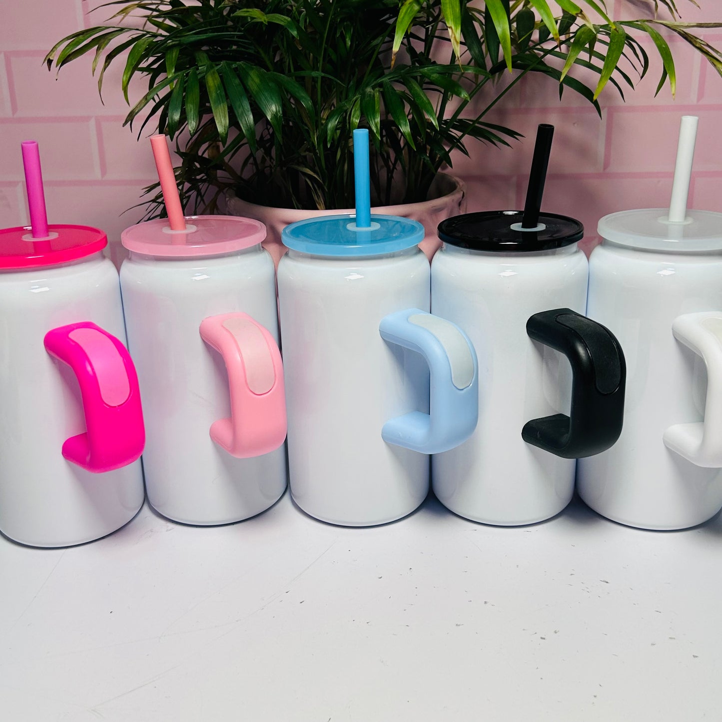 Paquete Vaso Termo tipo lata Acero (5 pz)