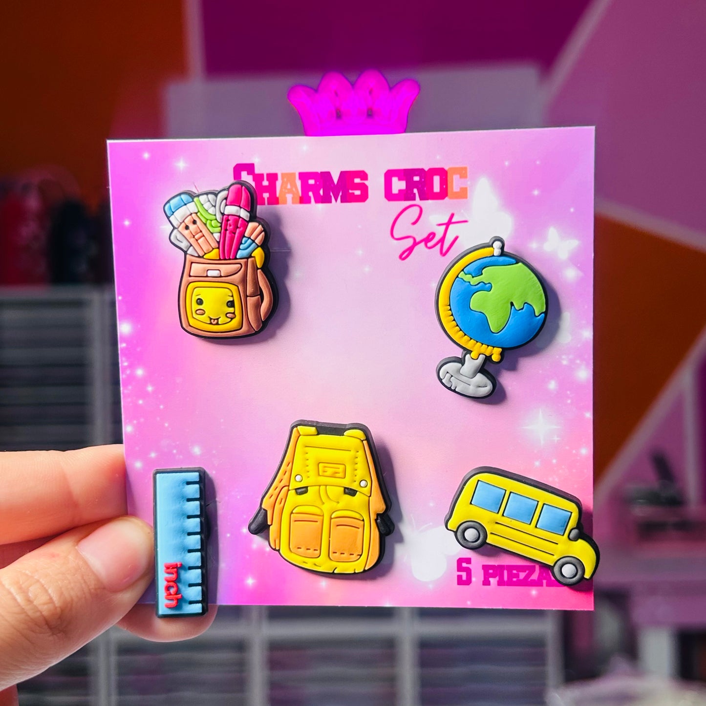 Set Charm Croc 45