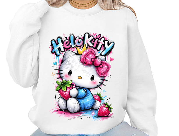 DTF Textil 16 Sanrio. Hello Kitty