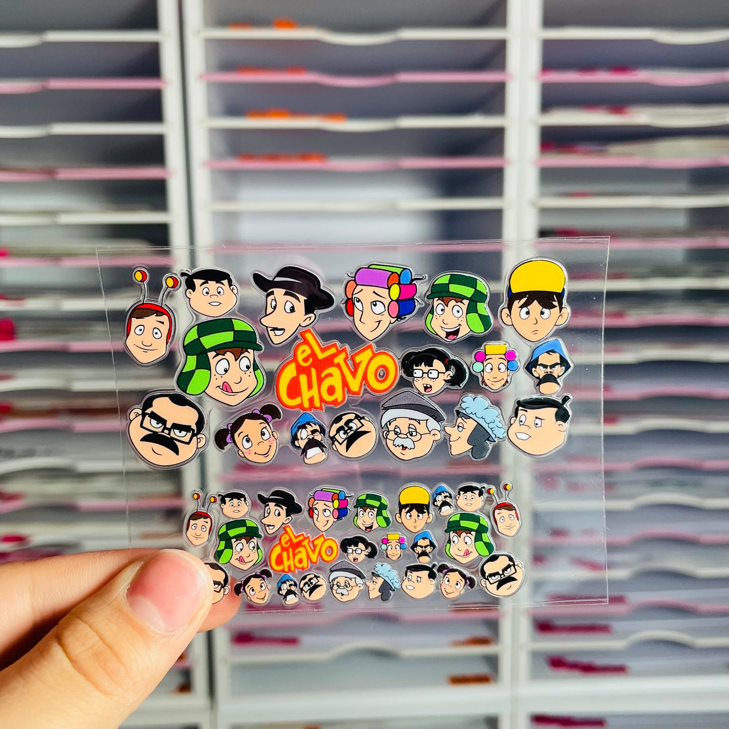 Sticker UV Llavero 155