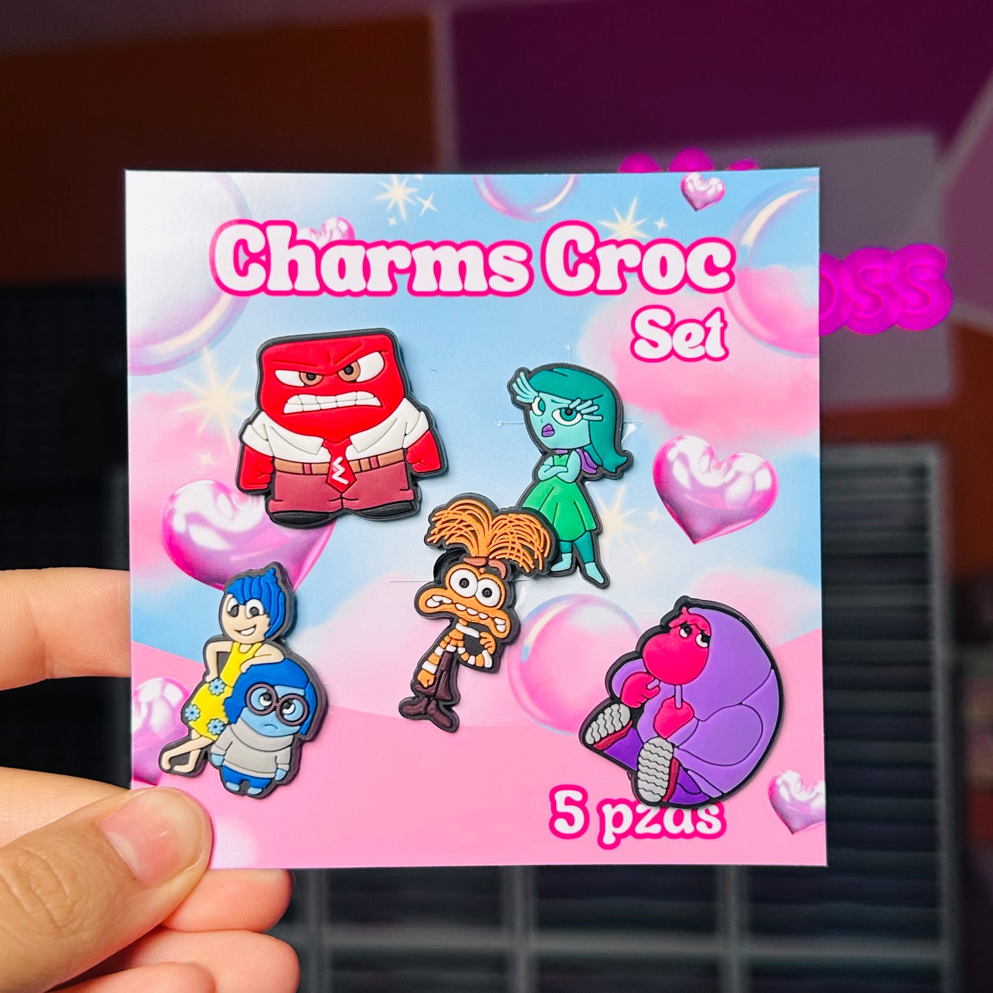 Set Charm Croc 14