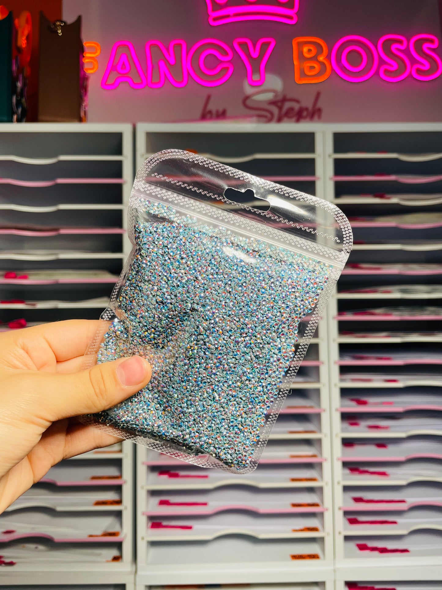 Glitter Burbuja 8