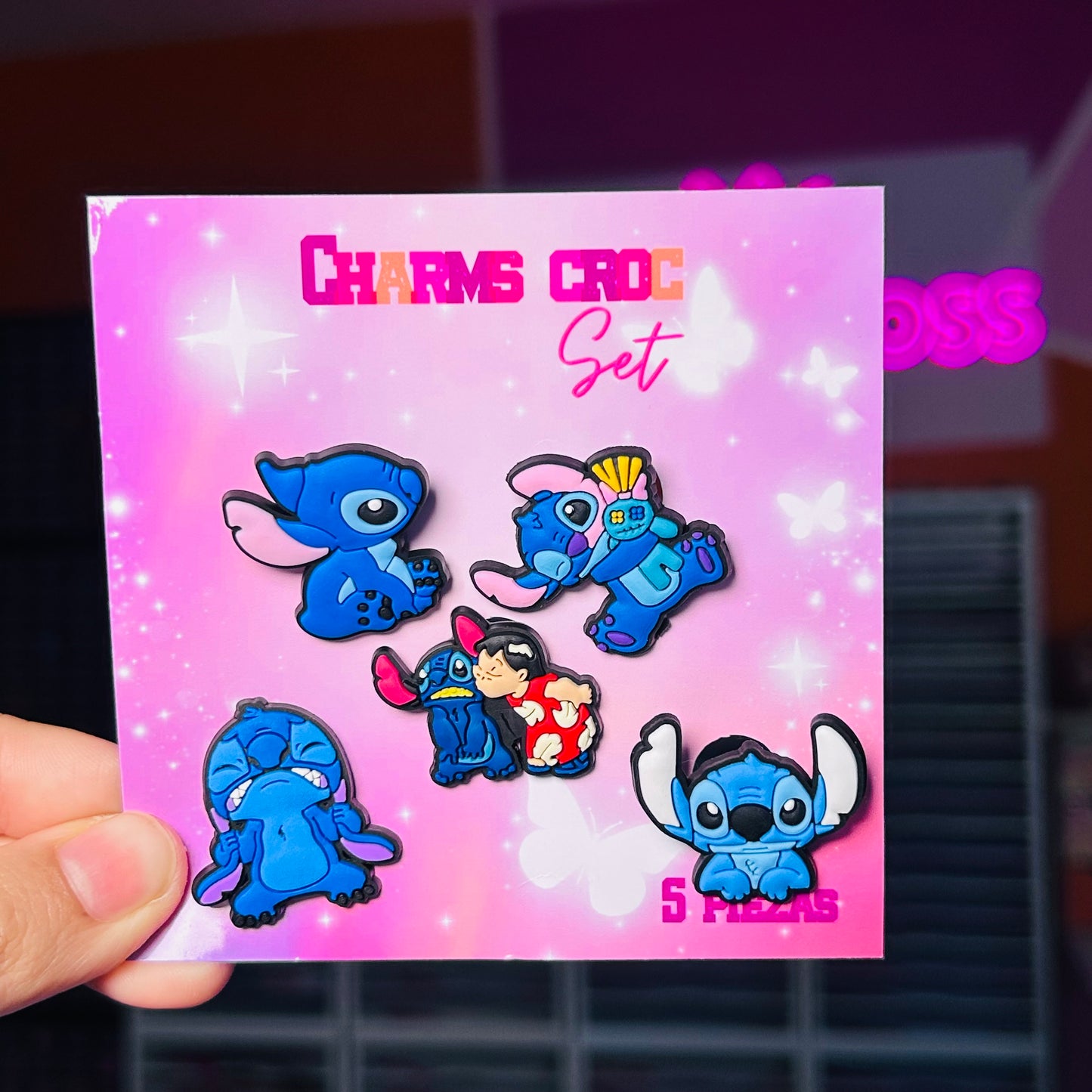 Set Charm Croc 01
