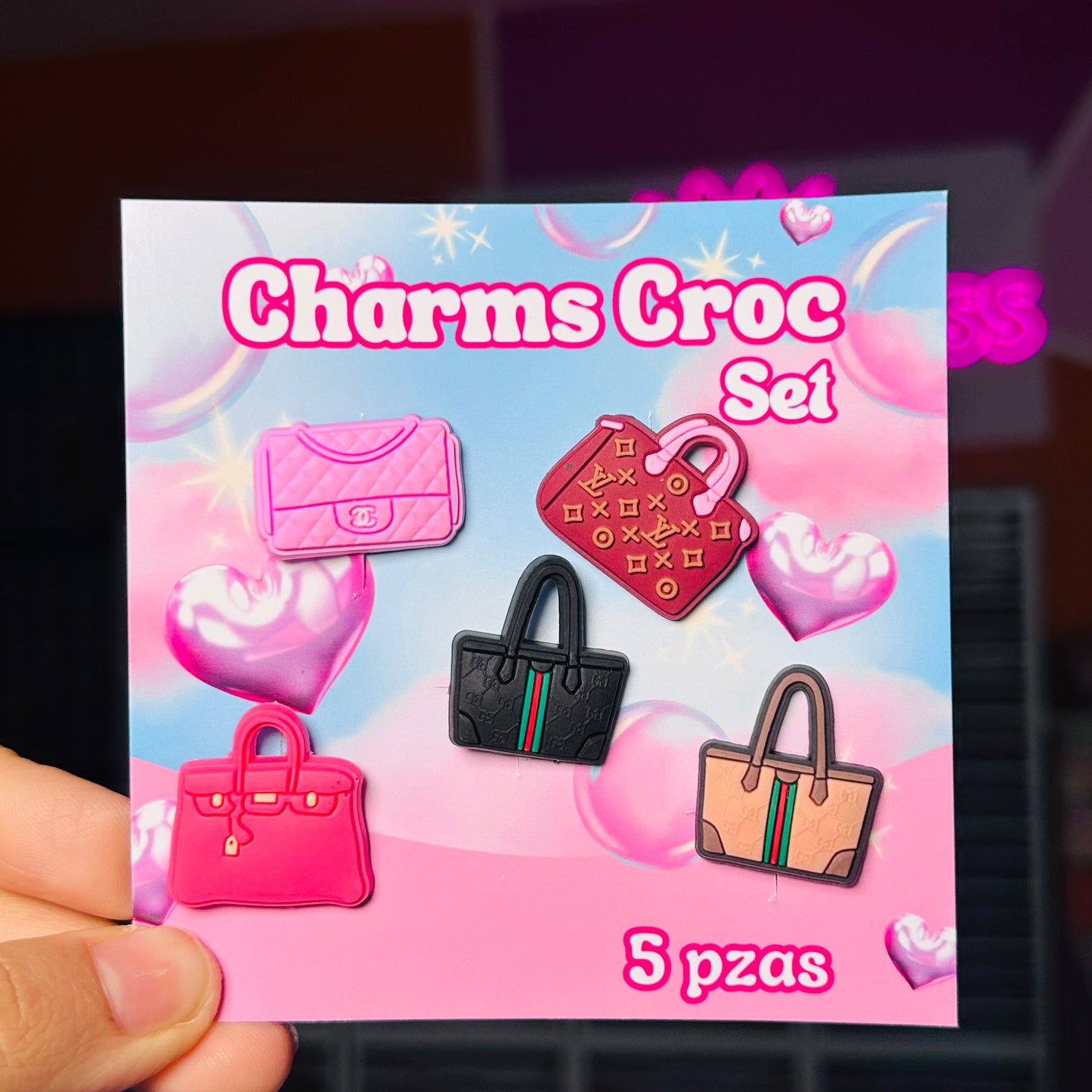 Set Charm Croc 02