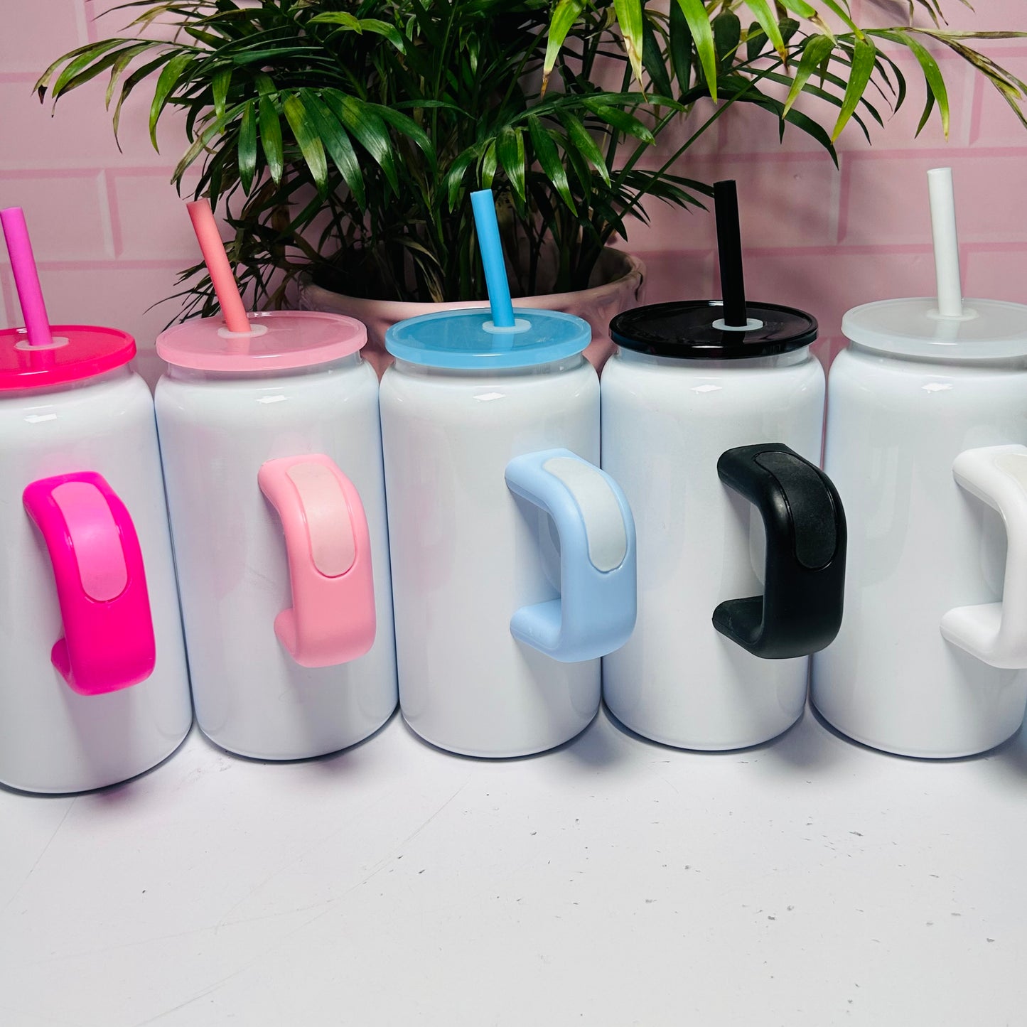 Paquete Vaso Termo tipo lata Acero (5 pz)