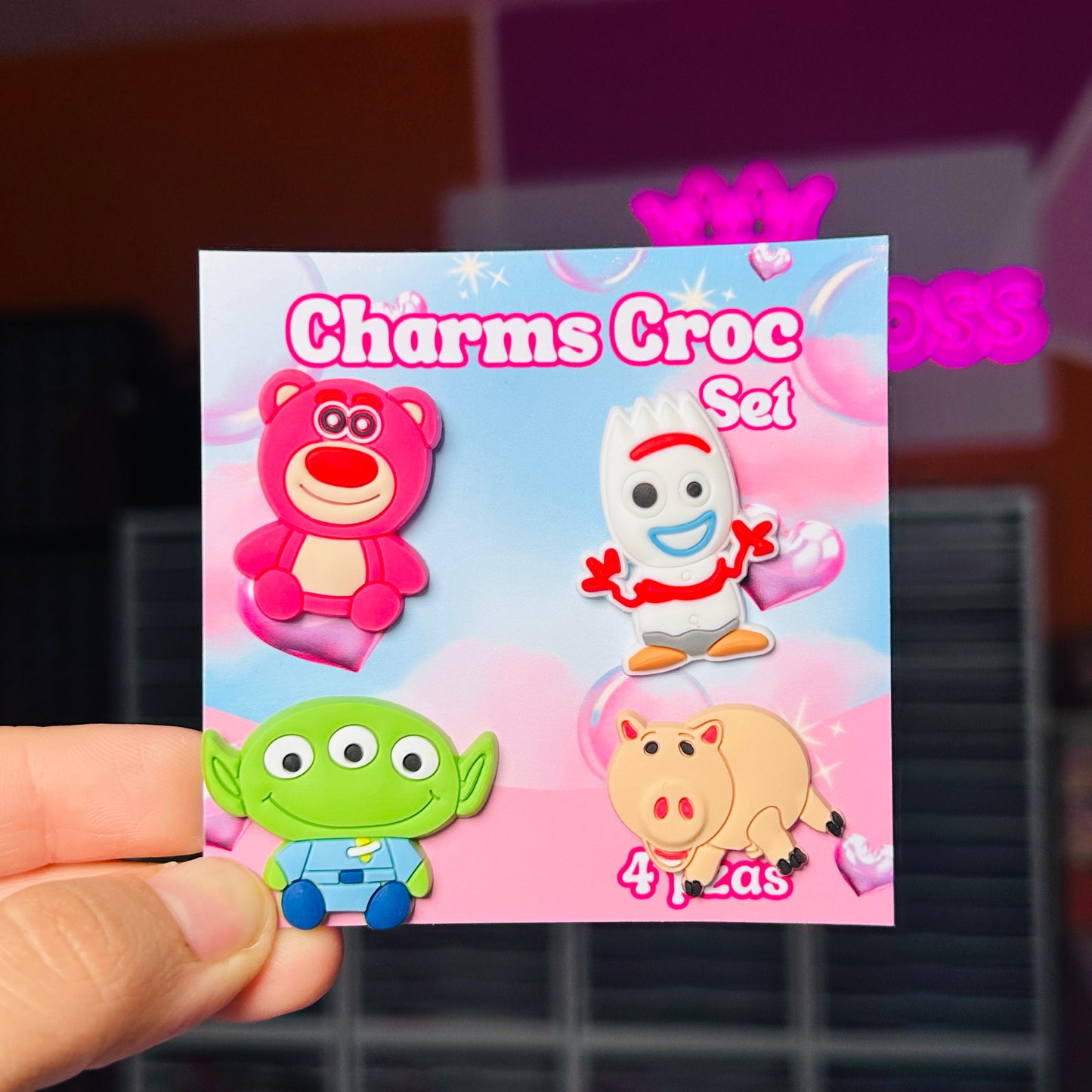 Set Charm Croc 38