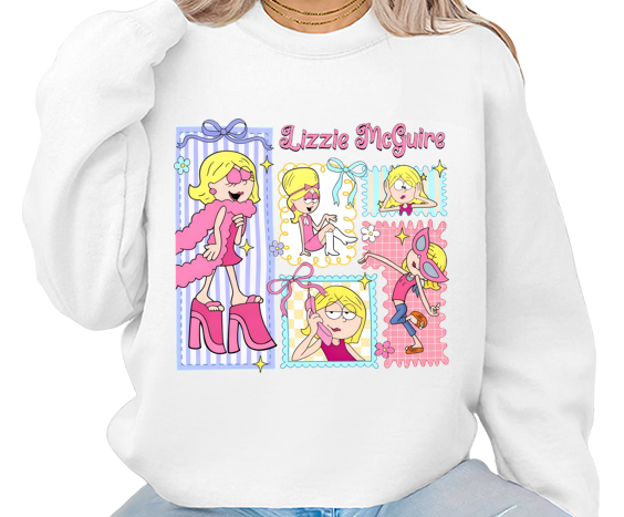 DTF Textil 17 Disney. Lizzie McGuire