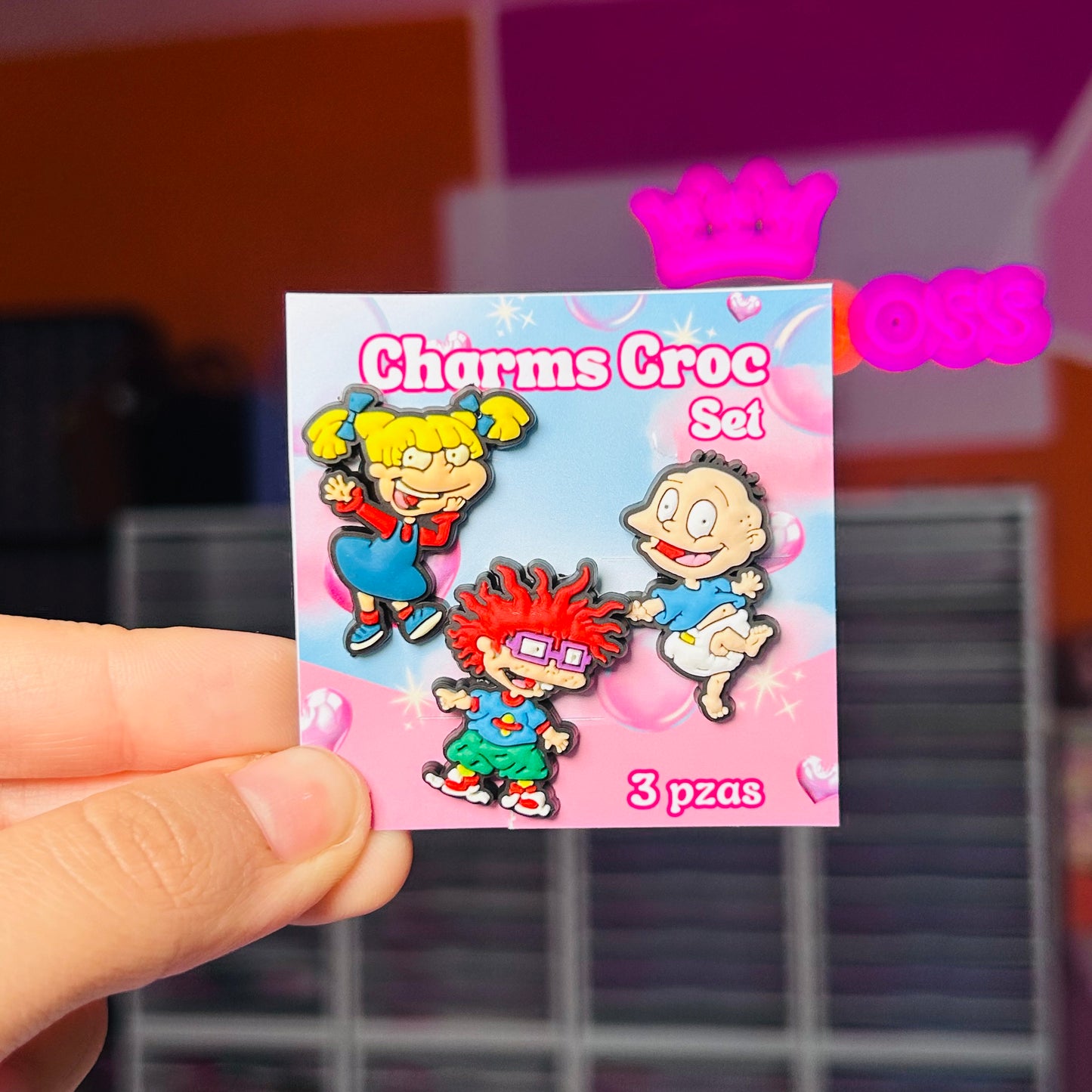 Set Charm Croc 20