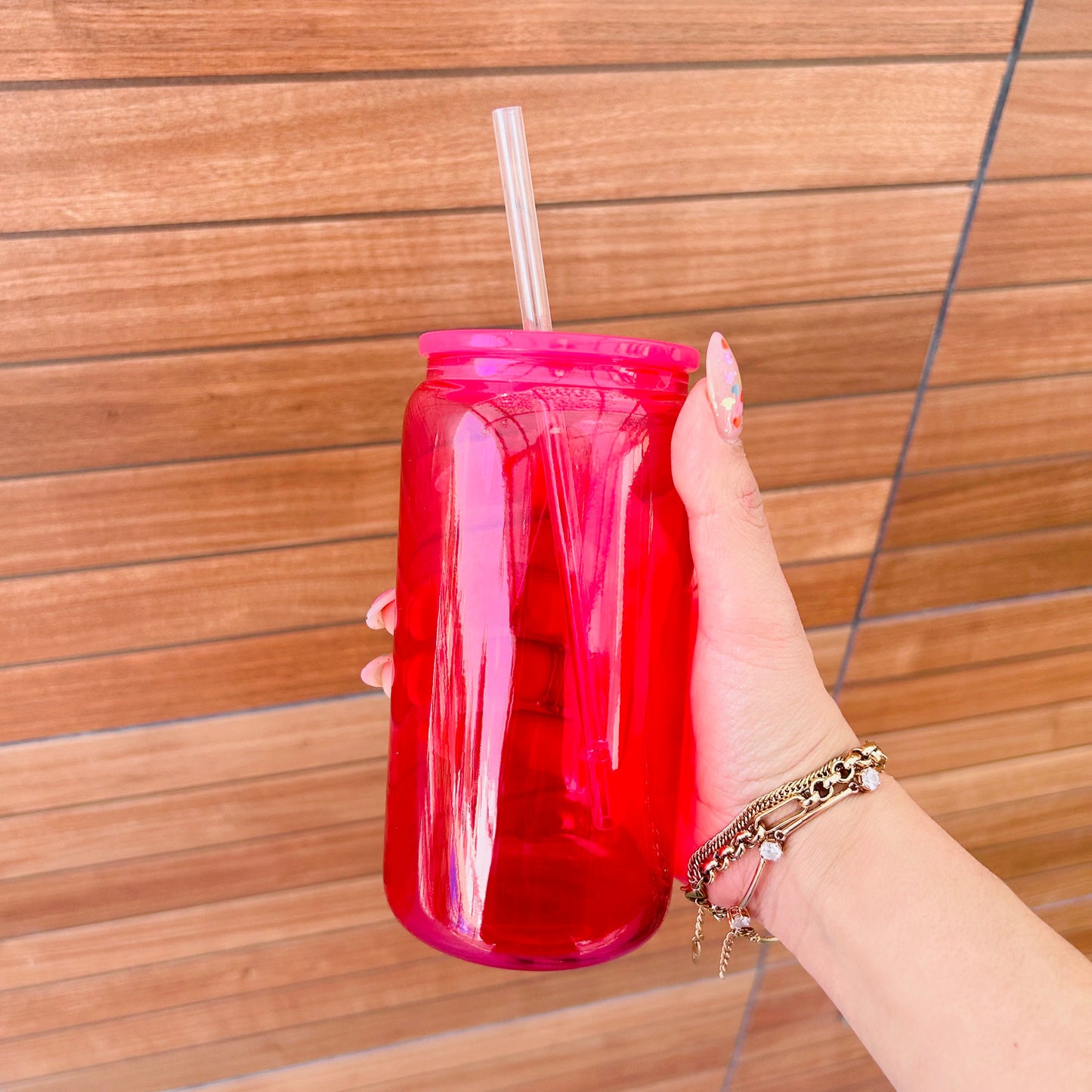 Vaso Individual Jelly de (vidrio) 475 mL