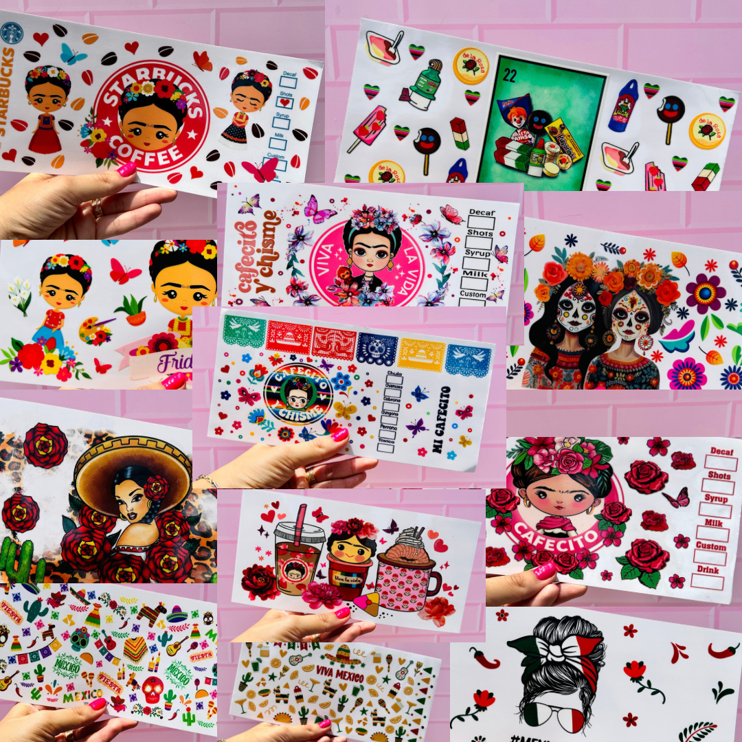DTF UV13 Colección Viva Mexico