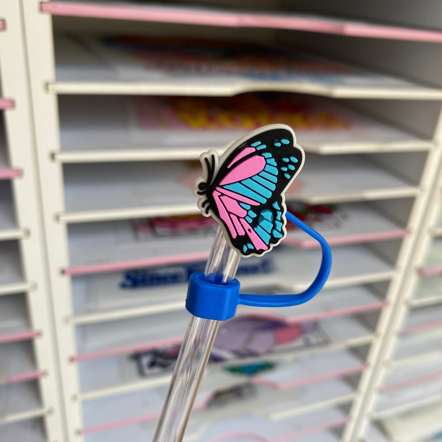 Cubrepopote Silicón 429 Animales. Mariposa