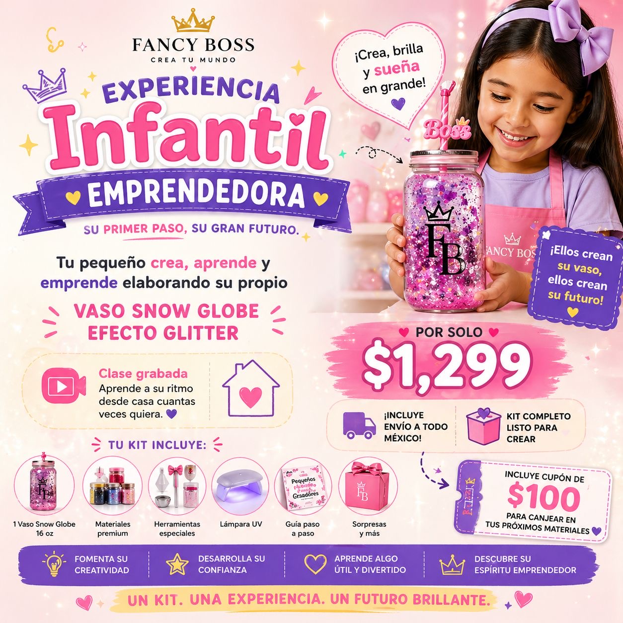 Curso Infantil Snowglobe