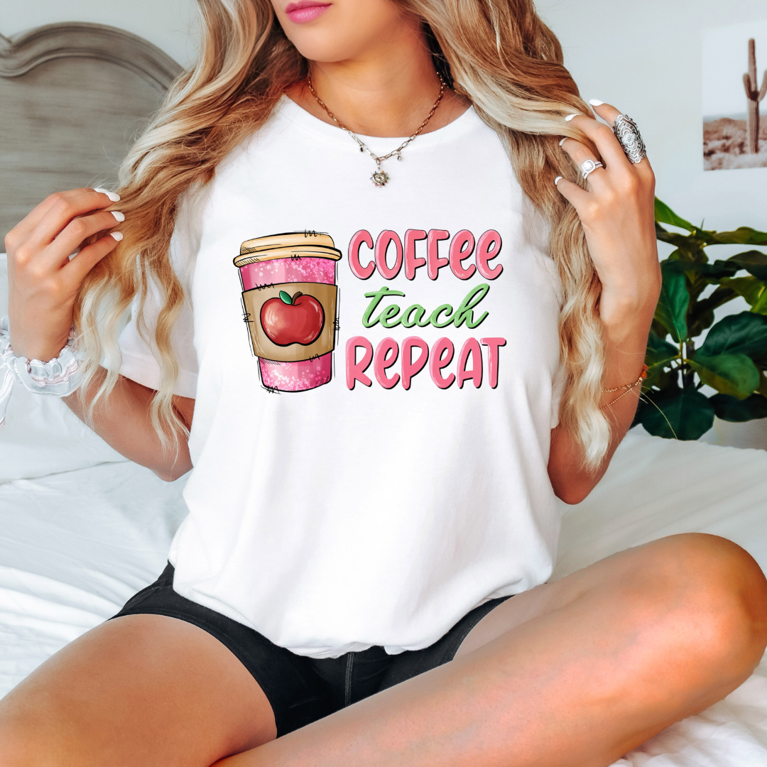 Coffee Teach Repeat Template