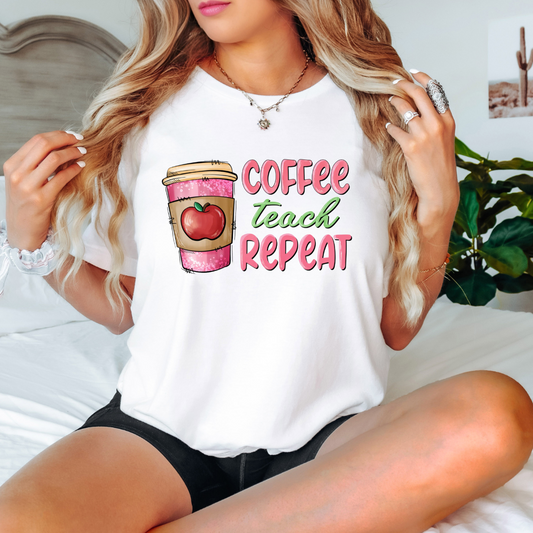 Coffee Teach Repeat Template