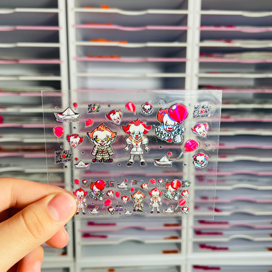 Sticker UV Llavero 164 holografico