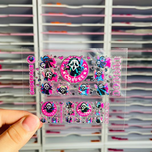 Sticker UV Llavero 162 holografico
