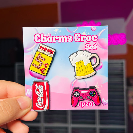 Set Charm Croc 34