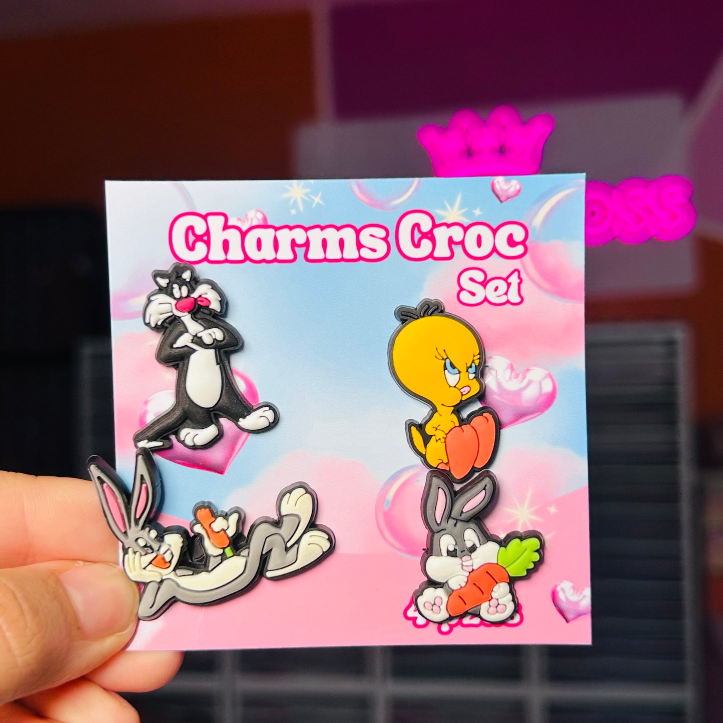 Set Charm Croc 05