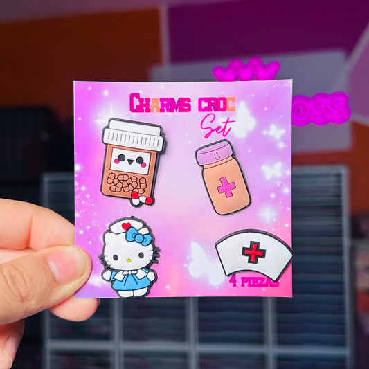 Set Charm Croc 32