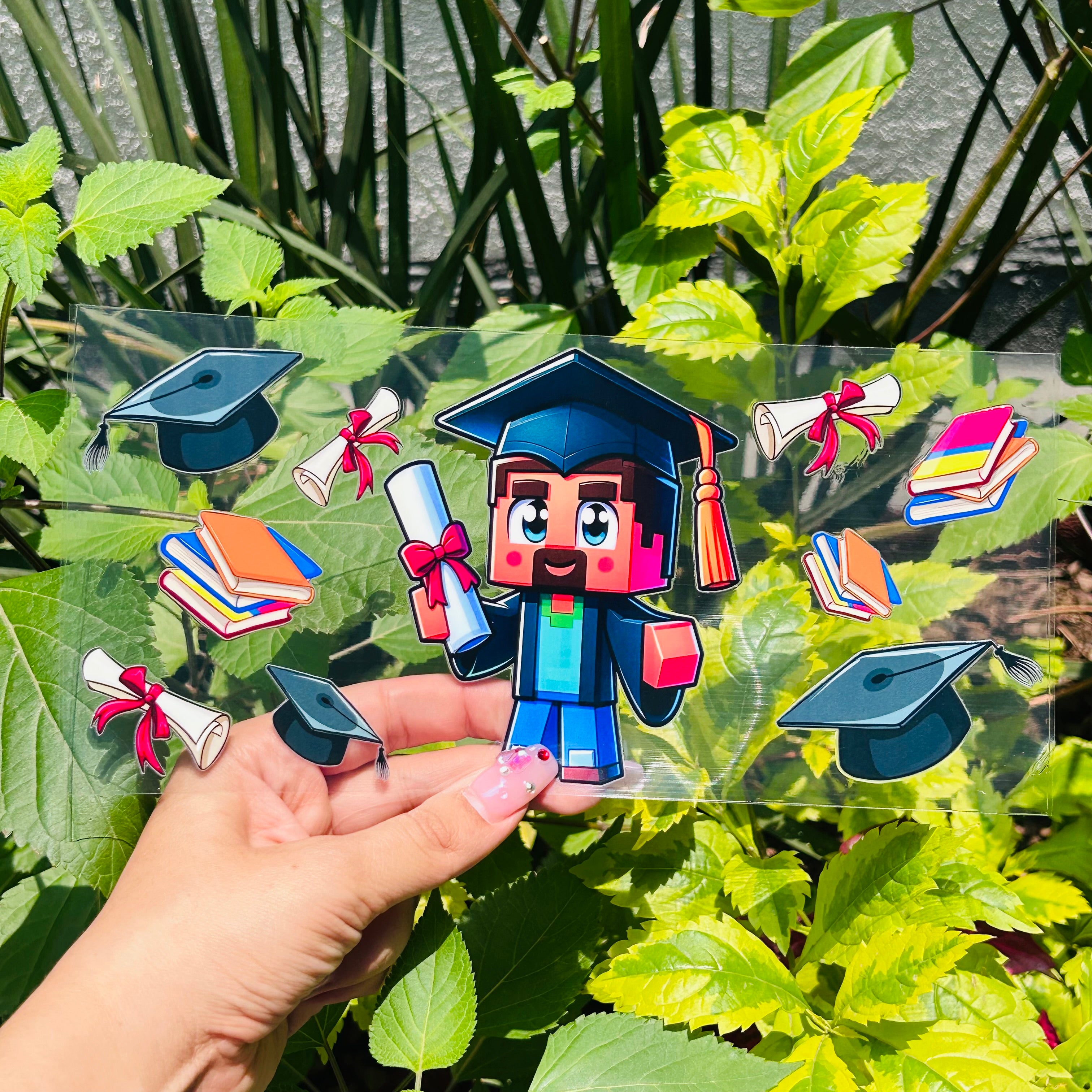 Minecraft Graduating Logo DTFUV Minecraft Graduado 343 – fancyboss
