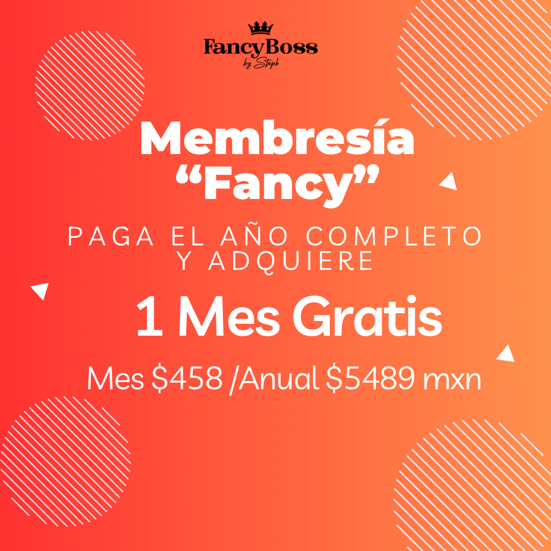 Membresía Anual Fancy