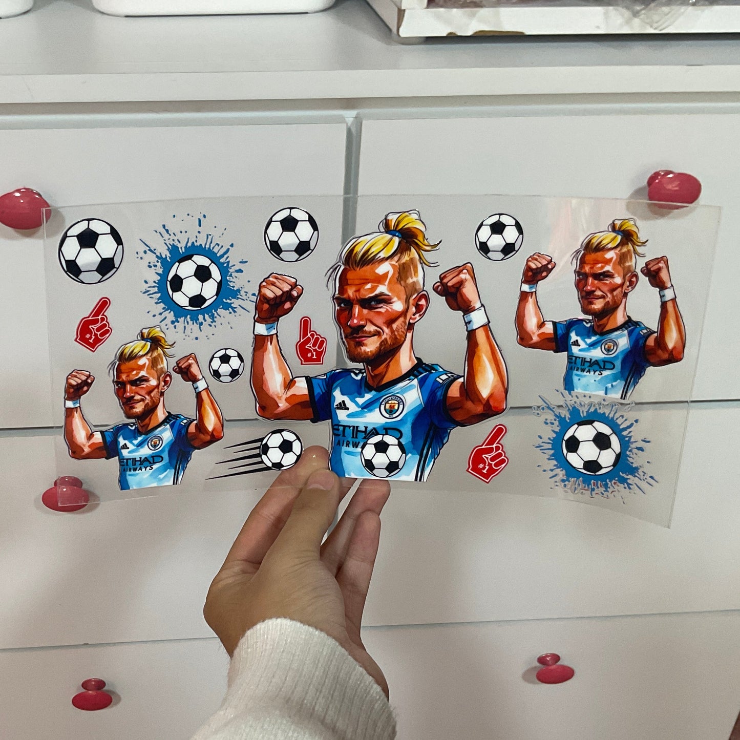 DTFUV 192 Futbolista Azul