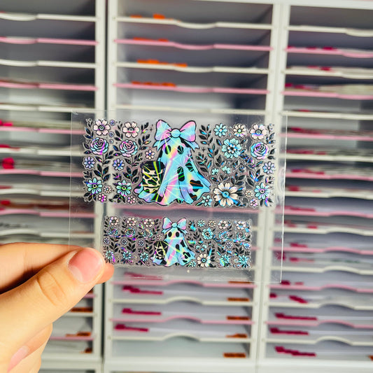 Sticker UV Llavero 168 holografico