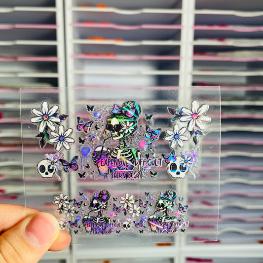 Sticker UV Llavero 170 holografico