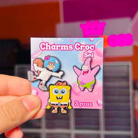 Set Charm Croc 21