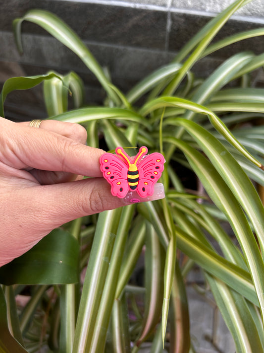 Strap Anillo 56 Mariposa Neon