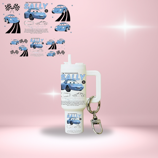 Sticker UV Llavero 123