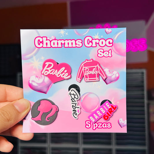 Set Charm Croc 18