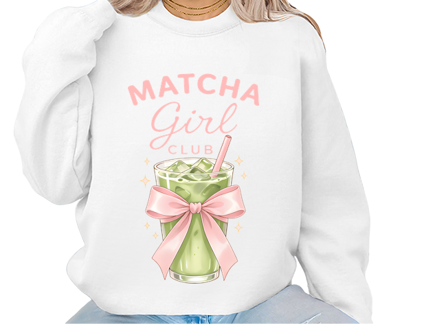 DTF Textil 24 Café y Bebidas Girly. Matcha