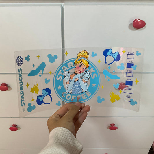 DTFUV 206 Disney Princesas Cenicienta Starbucks café