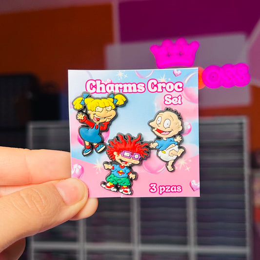 Set Charm Croc 20
