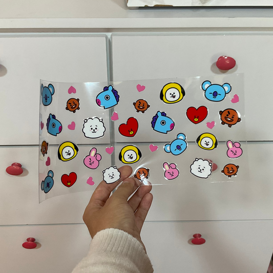 DTFUV 86 Cantantes. Kpop. BTS, BT21