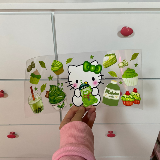 DTFUV 112 Sanrio Hello Kitty Matcha