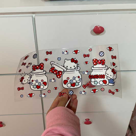 DTFUV 116 Sanrio Hello Kitty Tarro de Dulces