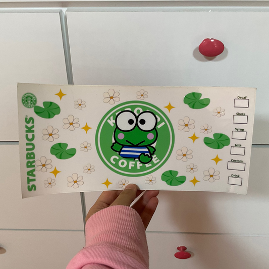 DTFUV 127 Sanrio Keroppi Starbucks