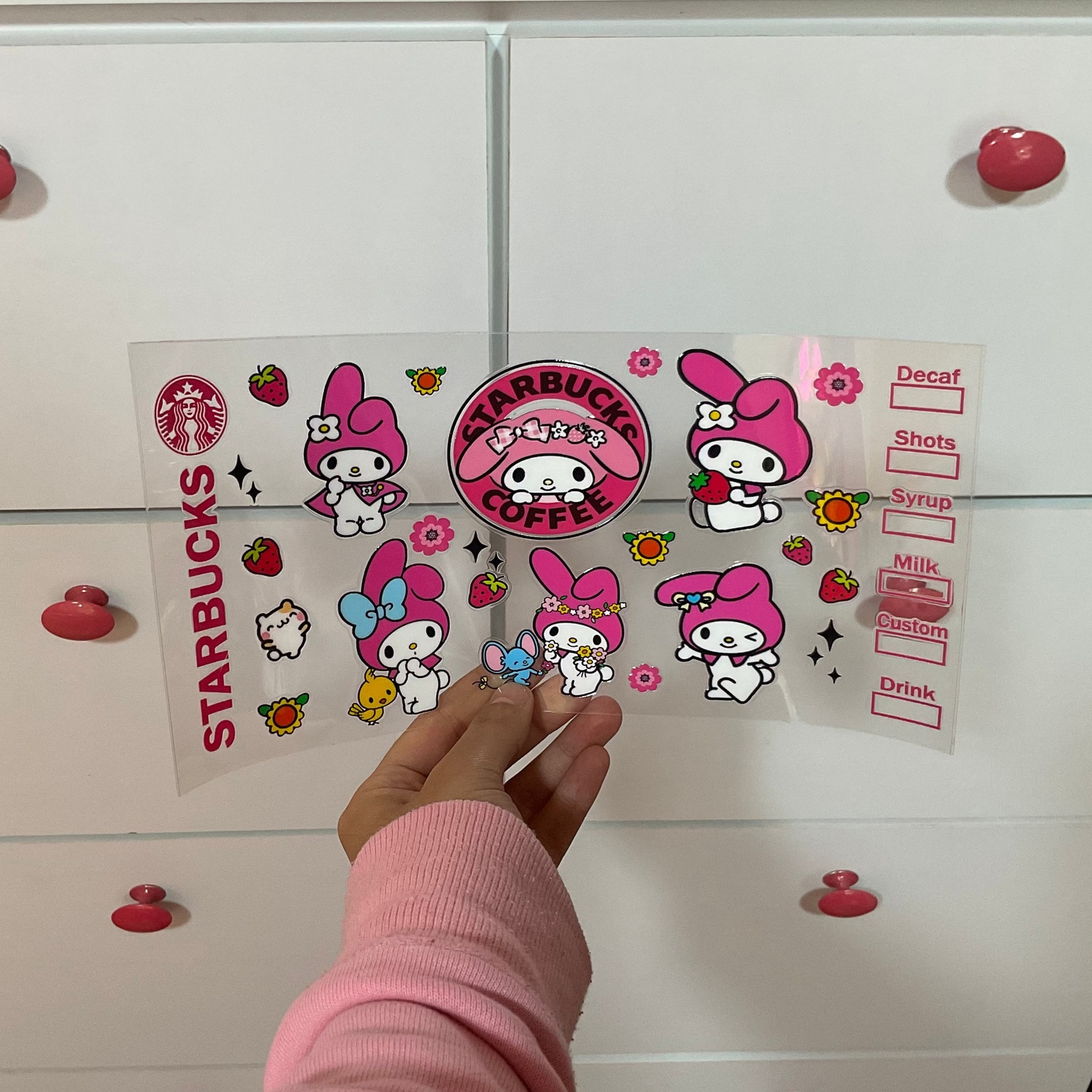 DTFUV 125 My Melody Starbucks