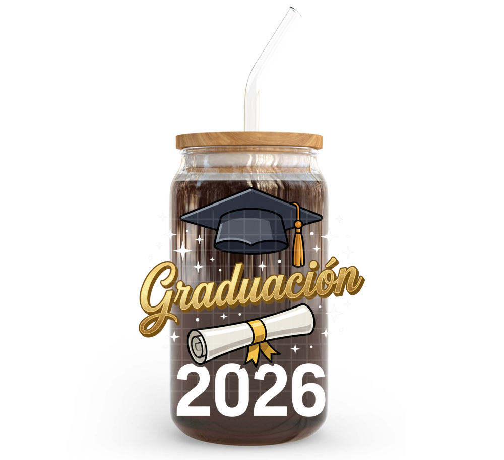 Calcomanía 25 Graduación 2026