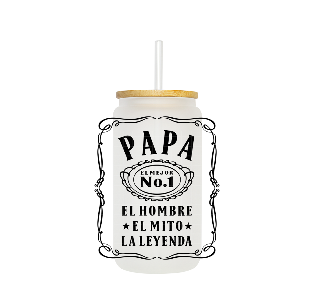 Calcomanía 12 Papá No. 1