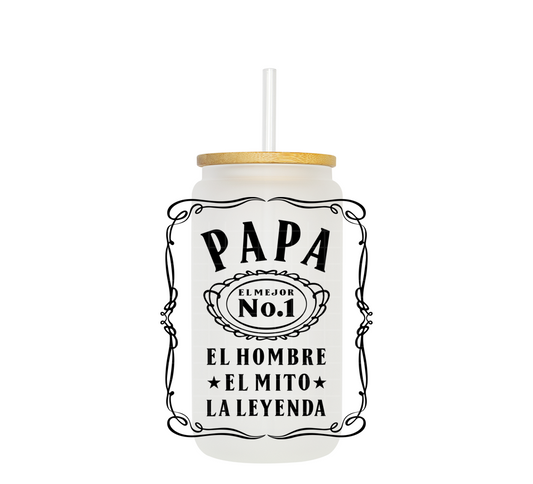 Calcomanía 12 Papá No. 1