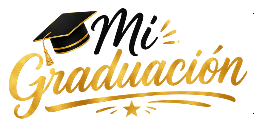 Calcomanía 44 Mi Graduación