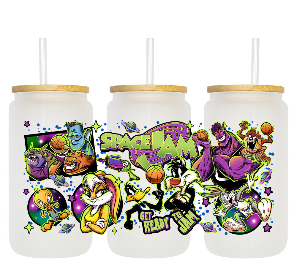 DTFUV 306 Cartoon Niño. Space Jam